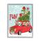 Stupell Industries Oh What Fun Holiday Car Framed Giclee Art